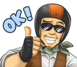 TR Kustom (Cafe Racer) sticker #839885