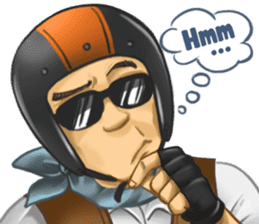 TR Kustom (Cafe Racer) sticker #839887