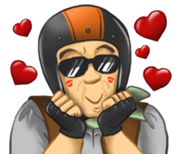 TR Kustom (Cafe Racer) sticker #839893