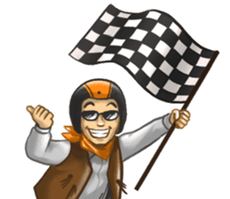 TR Kustom (Cafe Racer) sticker #839905