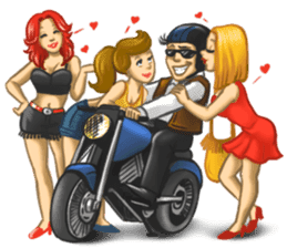 TR Kustom (Cafe Racer) sticker #839916