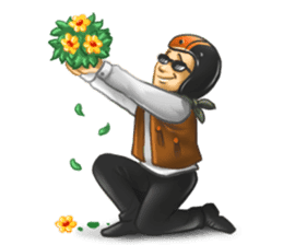 TR Kustom (Cafe Racer) sticker #839917