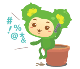 LiLi Cactus sticker #840203