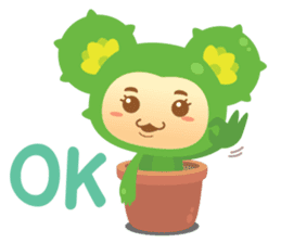 LiLi Cactus sticker #840212