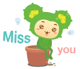 LiLi Cactus sticker #840215