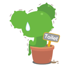 LiLi Cactus sticker #840216