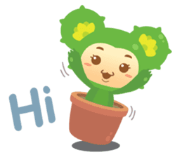 LiLi Cactus sticker #840217
