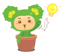 LiLi Cactus sticker #840218