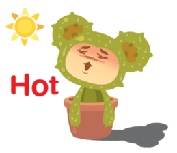 LiLi Cactus sticker #840220
