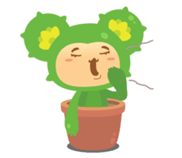 LiLi Cactus sticker #840221