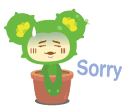 LiLi Cactus sticker #840222