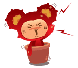 LiLi Cactus sticker #840224