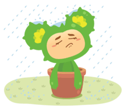 LiLi Cactus sticker #840225