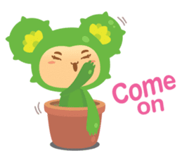 LiLi Cactus sticker #840226