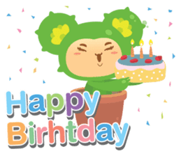 LiLi Cactus sticker #840234