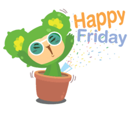 LiLi Cactus sticker #840236