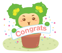 LiLi Cactus sticker #840237