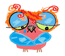 Funny owl family sticker #840389