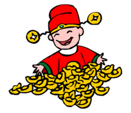 RICH MAN sticker #840626