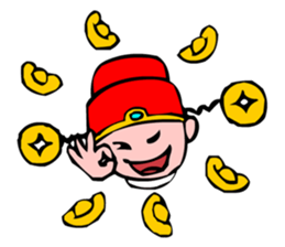 RICH MAN sticker #840632