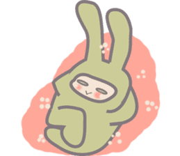 Whee! Whee! Bunny sticker #840833
