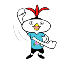 Johnny, the INDIACA player! sticker #840984