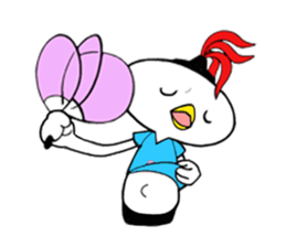 Johnny, the INDIACA player! sticker #840987