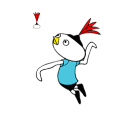 Johnny, the INDIACA player! sticker #840994