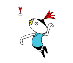 Johnny, the INDIACA player! sticker #840994