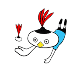 Johnny, the INDIACA player! sticker #840997