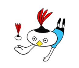 Johnny, the INDIACA player! sticker #840997