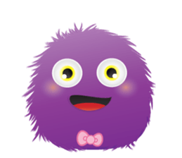 Jeff - the cute monster sticker #841119