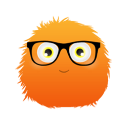 Jeff - the cute monster sticker #841123