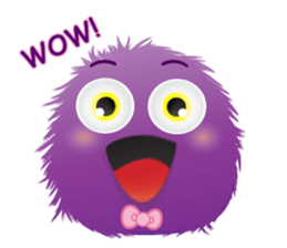 Jeff - the cute monster sticker #841126