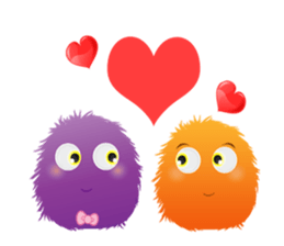 Jeff - the cute monster sticker #841128