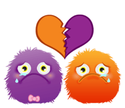 Jeff - the cute monster sticker #841129