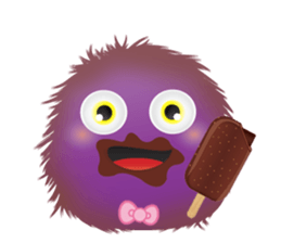 Jeff - the cute monster sticker #841134