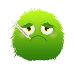 Jeff - the cute monster sticker #841138