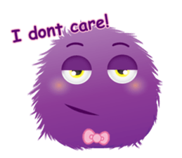 Jeff - the cute monster sticker #841140