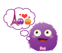 Jeff - the cute monster sticker #841146