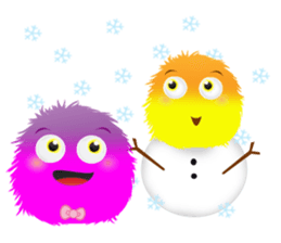 Jeff - the cute monster sticker #841150