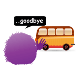 Jeff - the cute monster sticker #841153