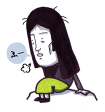 Woman to wait sticker #841600