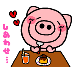 pig heart 2 sticker #842022