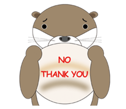 rotter otter sticker #842356