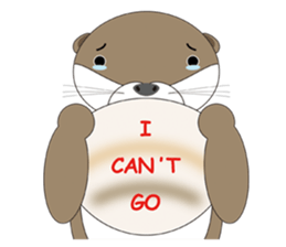 rotter otter sticker #842357