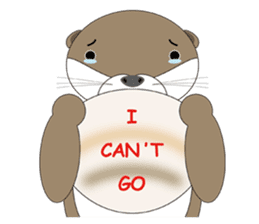 rotter otter sticker #842357