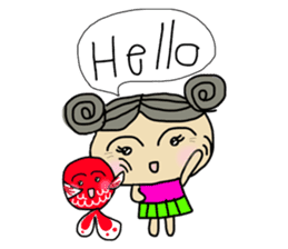 Auntie Mano & Namo the fish sticker #842519