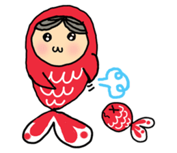 Auntie Mano & Namo the fish sticker #842521