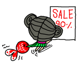 Auntie Mano & Namo the fish sticker #842526